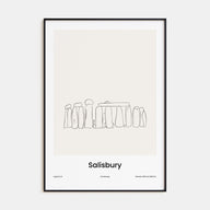 Salisbury Drawn Poster