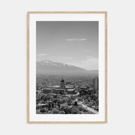 Salt Lake City Photo B&W No 1 Poster