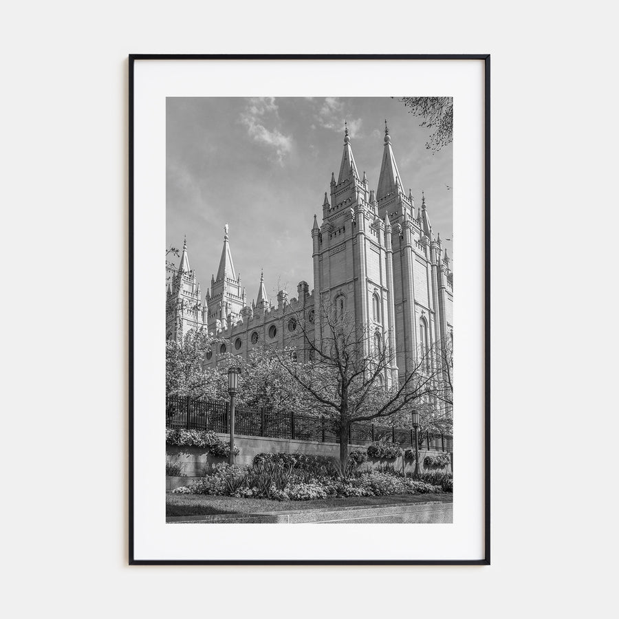 Salt Lake City Photo B&W No 2 Poster
