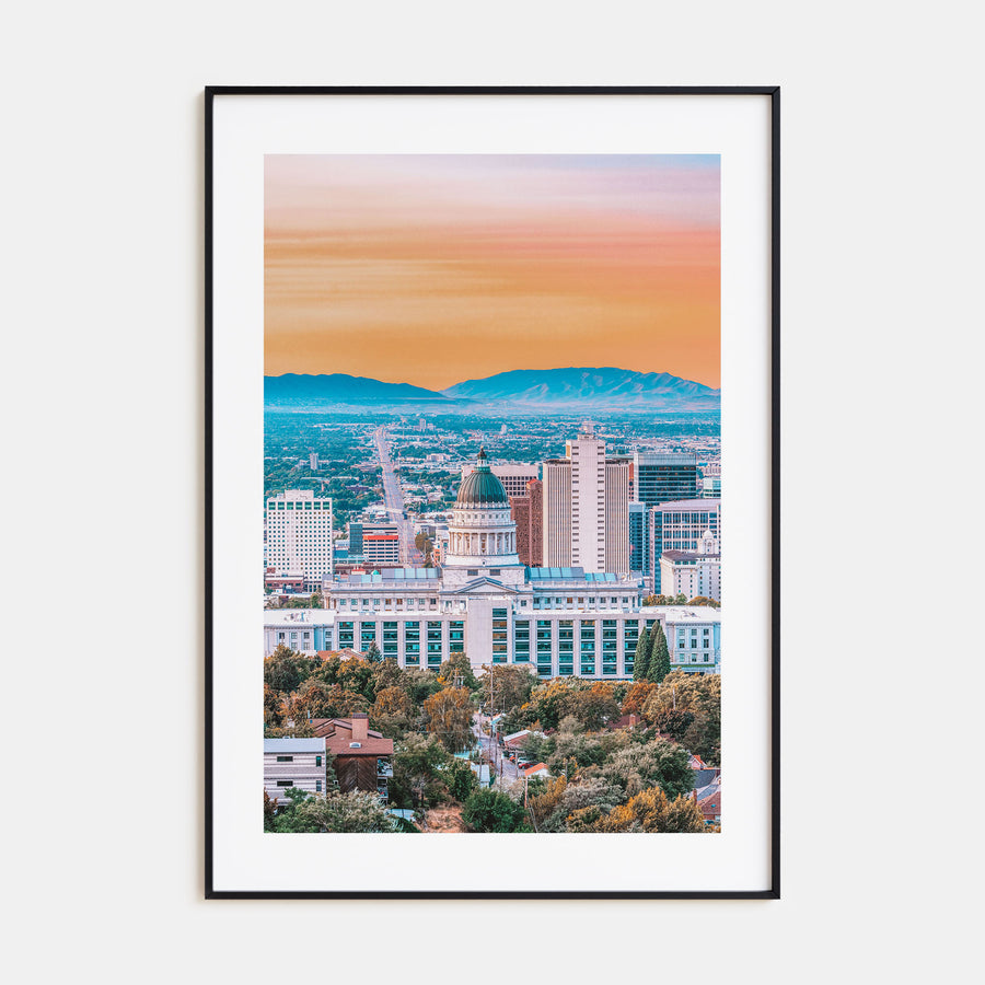 Salt Lake City Photo Color No 1 Poster