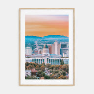 Salt Lake City Photo Color No 1 Poster