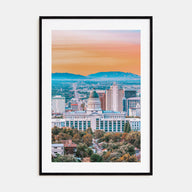 Salt Lake City Photo Color No 1 Poster
