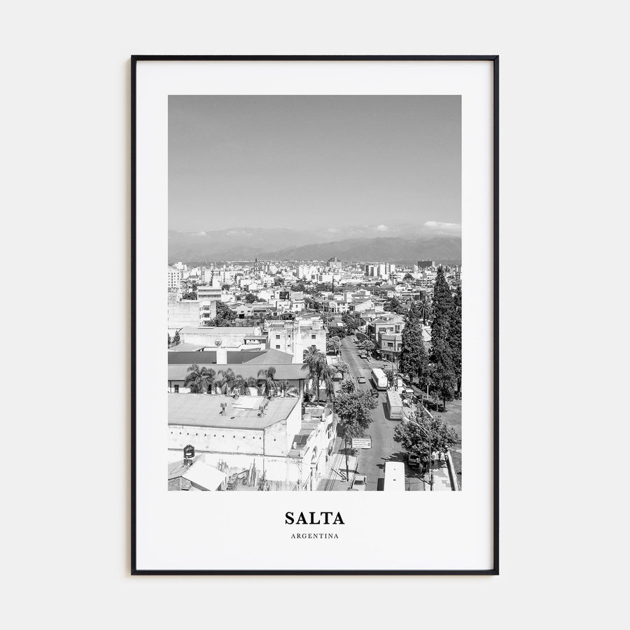 Salta Portrait B&W Poster
