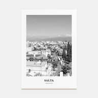 Salta Portrait B&W Poster