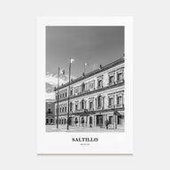 Saltillo Portrait B&W Poster