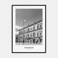 Saltillo Portrait B&W Poster