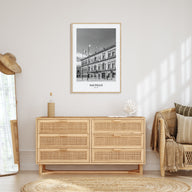 Saltillo Portrait B&W Poster