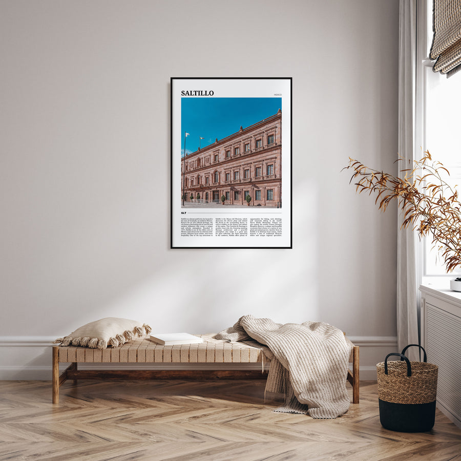 Saltillo Travel Color Poster