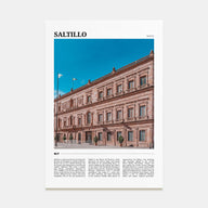 Saltillo Travel Color Poster