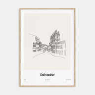 Salvador Drawn Poster