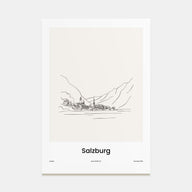 Salzburg Drawn Poster