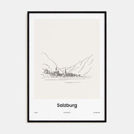 Salzburg Drawn Poster