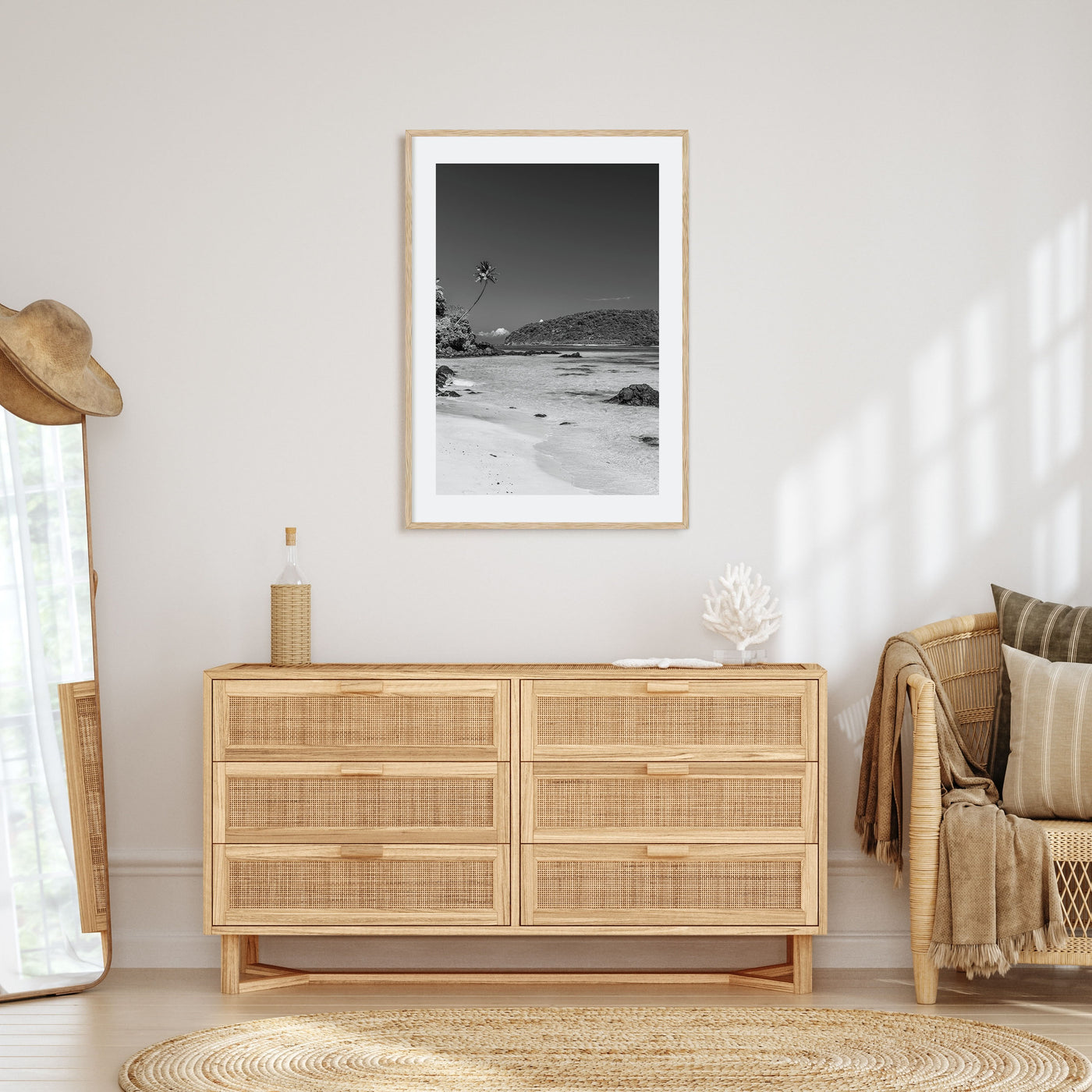 Samoa Photo B&W Poster