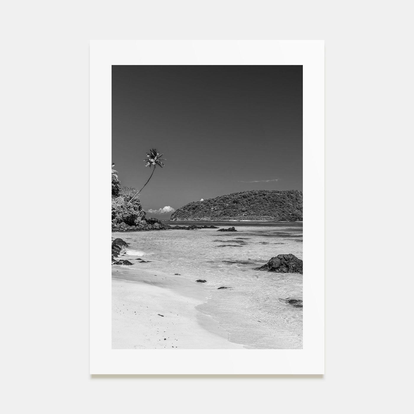 Samoa Photo B&W Poster