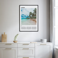 Samoa Travel Color Poster