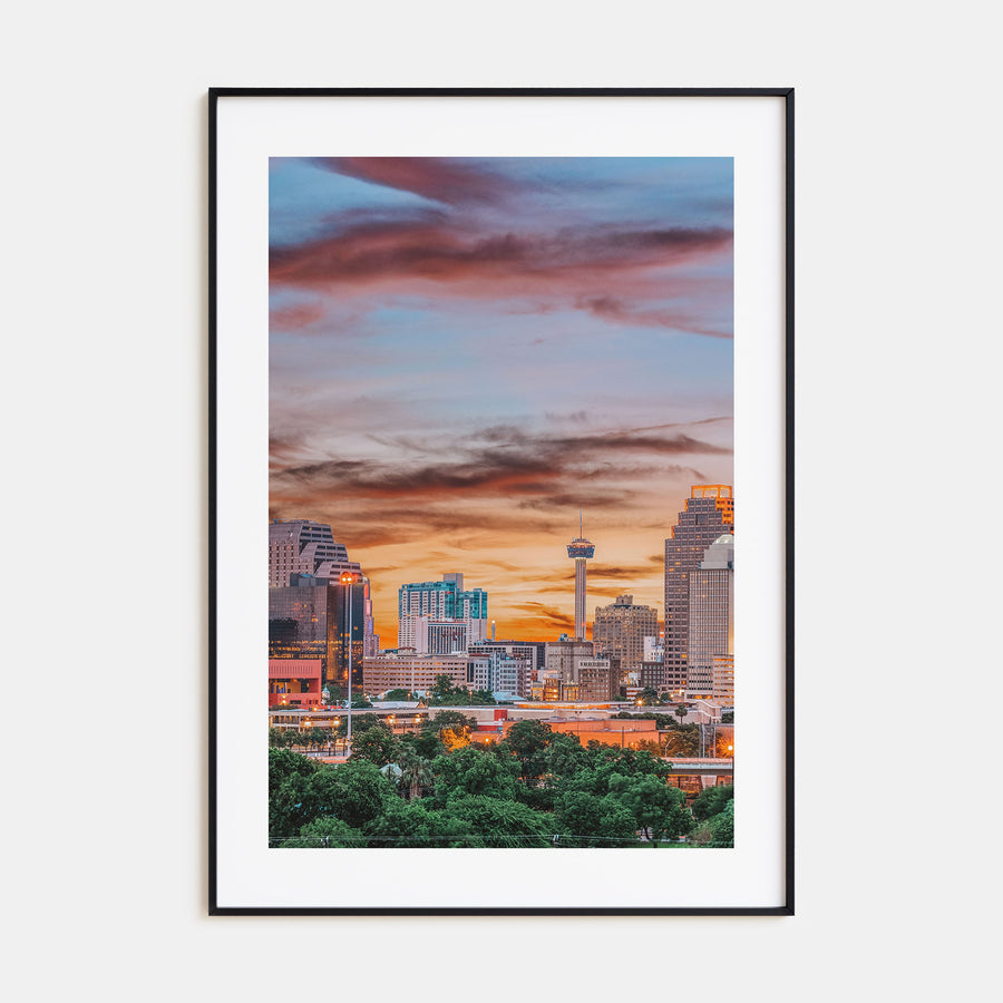 San Antonio Photo Color No 1 Poster