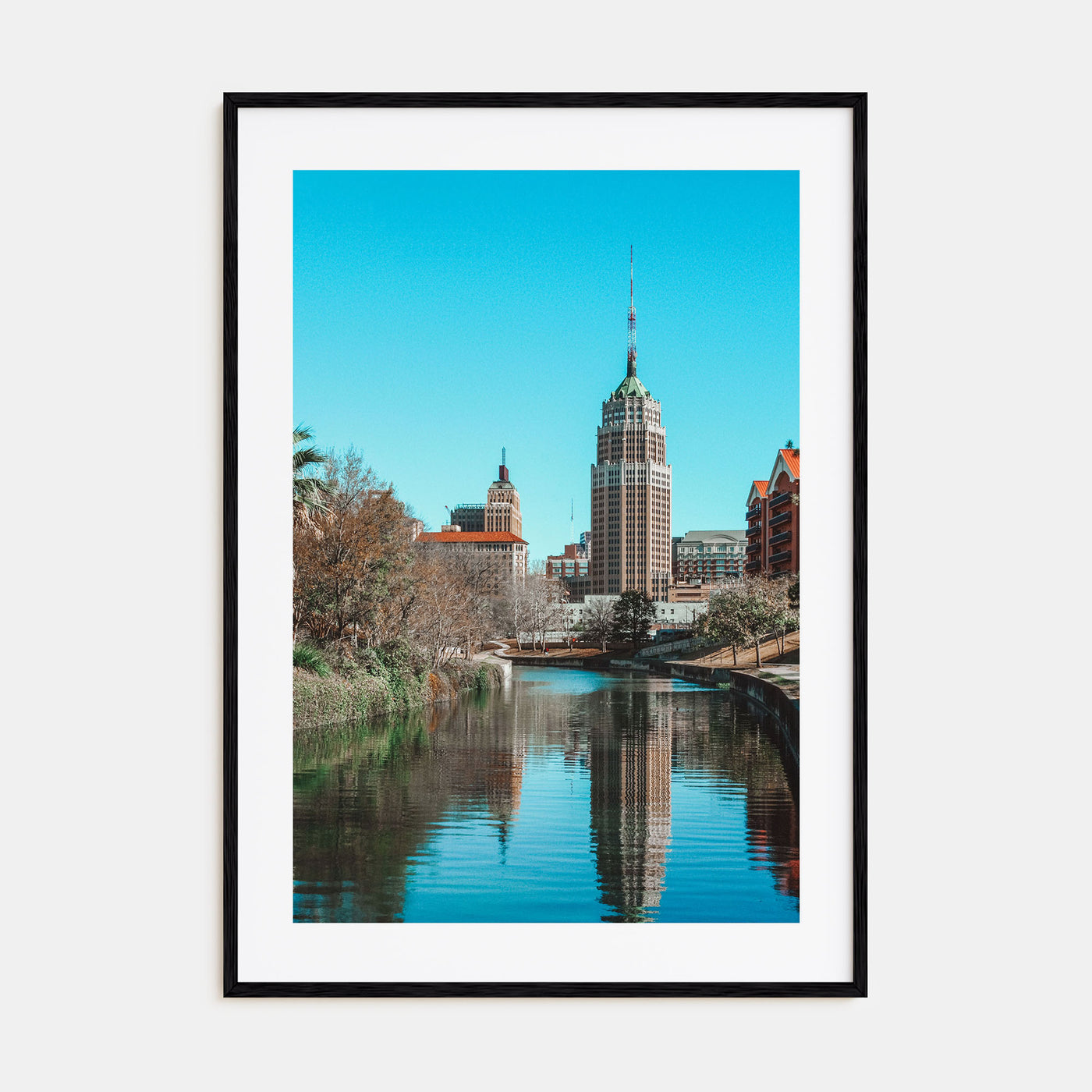 San Antonio Photo Color No 2 Poster