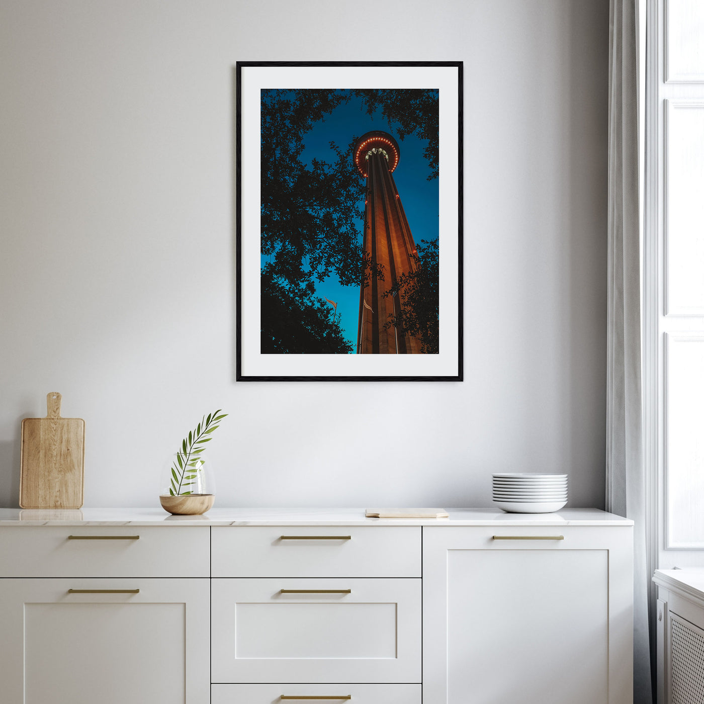 San Antonio Photo Color No 3 Poster