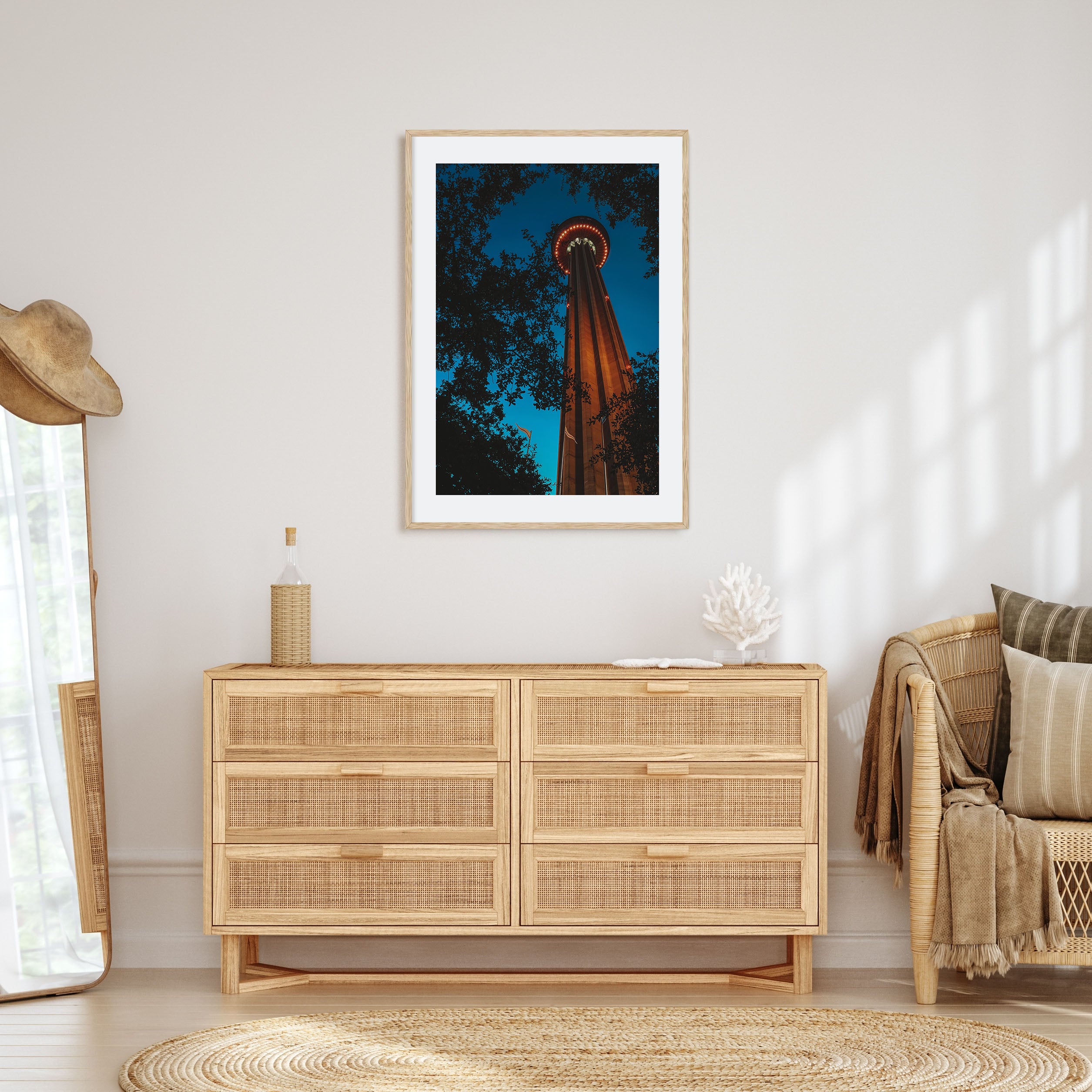 San Antonio Photo Color No 3 Poster