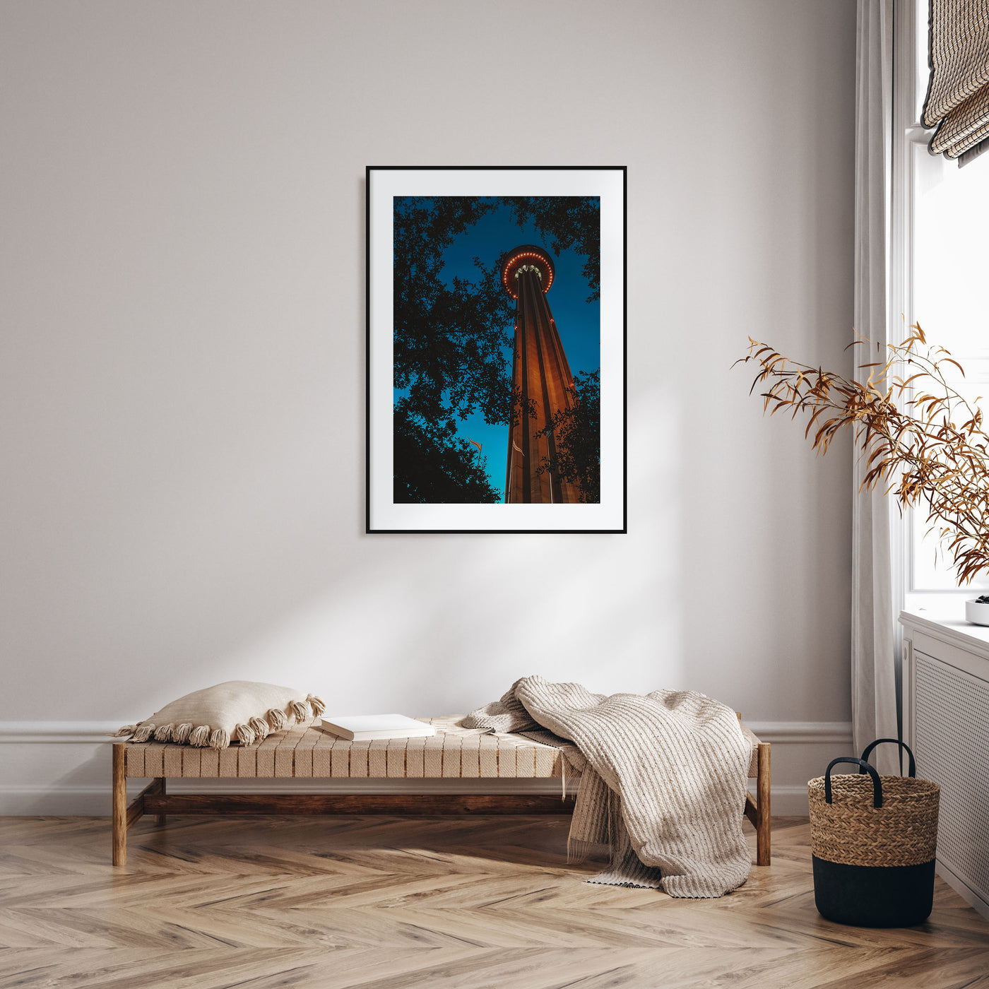 San Antonio Photo Color No 3 Poster