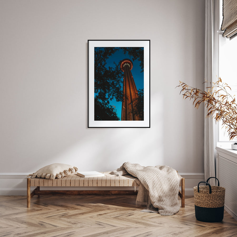 San Antonio Photo Color No 3 Poster