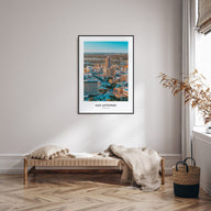 San Antonio Portrait Color Poster