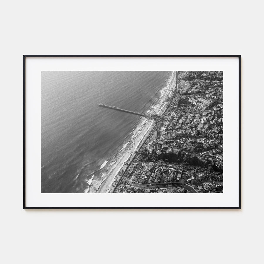 San Clemente Landscape B&W Poster