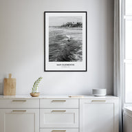 San Clemente Portrait B&W No 3 Poster