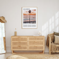 San Clemente Travel Color Poster