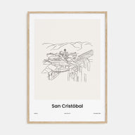 San Cristóbal de las Casas Drawn Poster