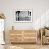 San Diego Landscape B&W No 1 Poster