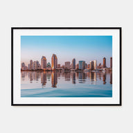 San Diego Landscape Color Poster