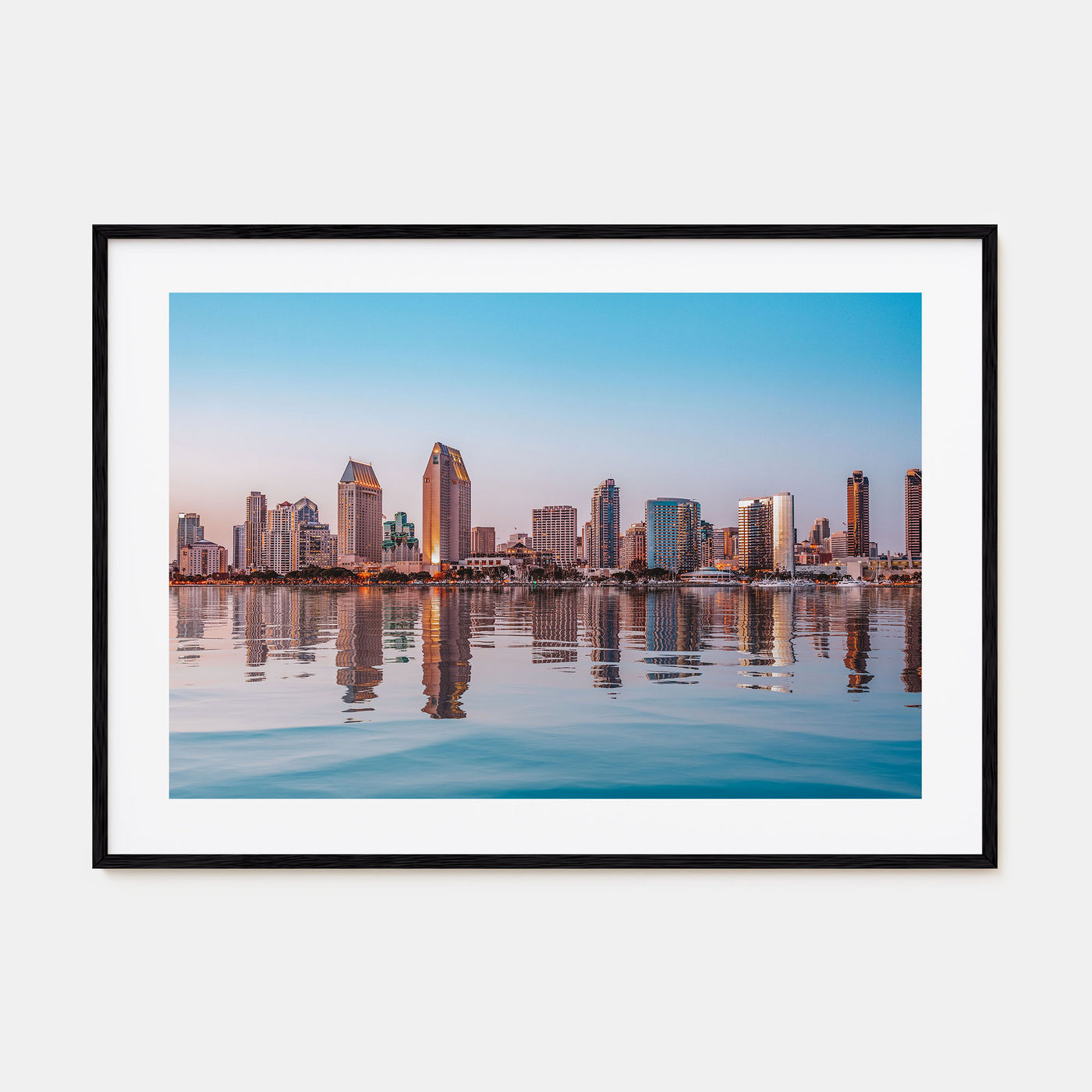 San Diego Landscape Color Poster