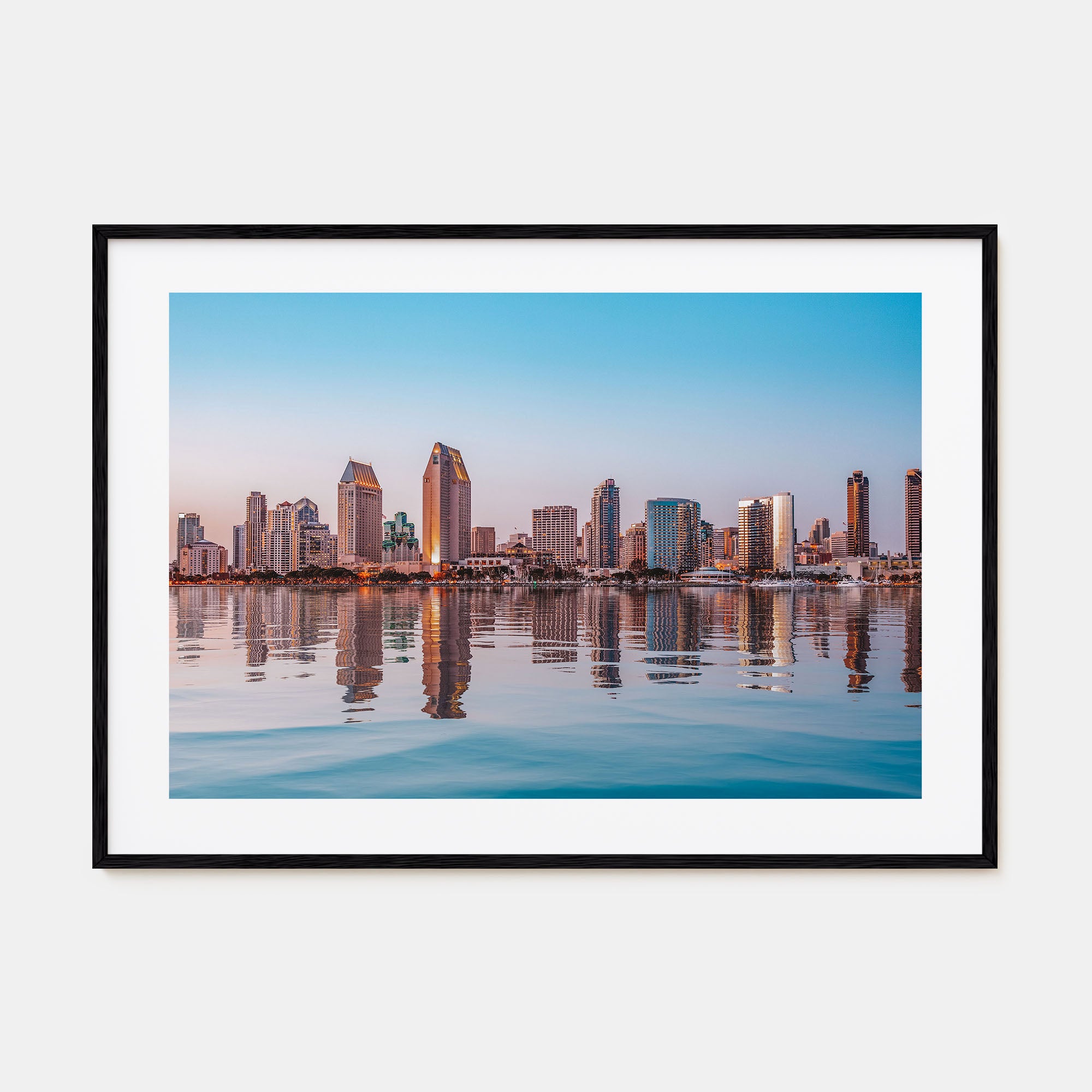 San Diego Landscape Color Poster