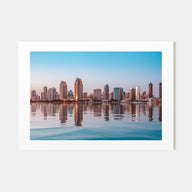 San Diego Landscape Color Poster