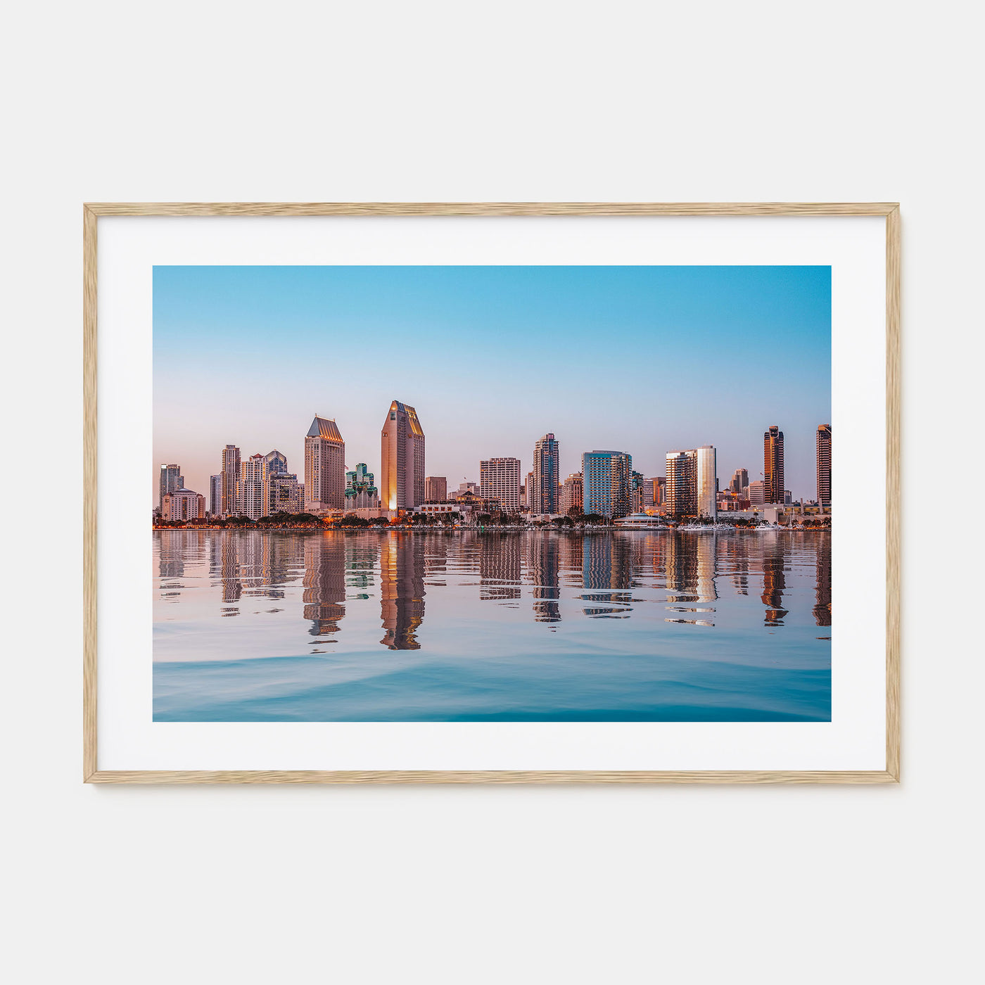San Diego Landscape Color Poster