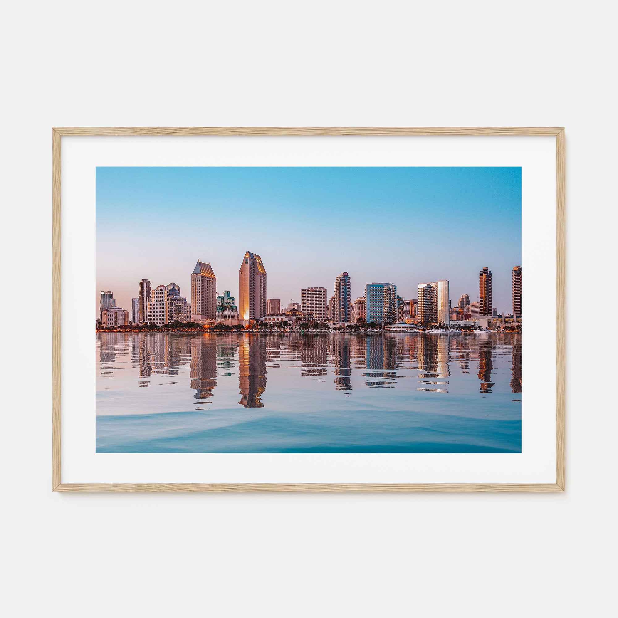 San Diego Landscape Color Poster