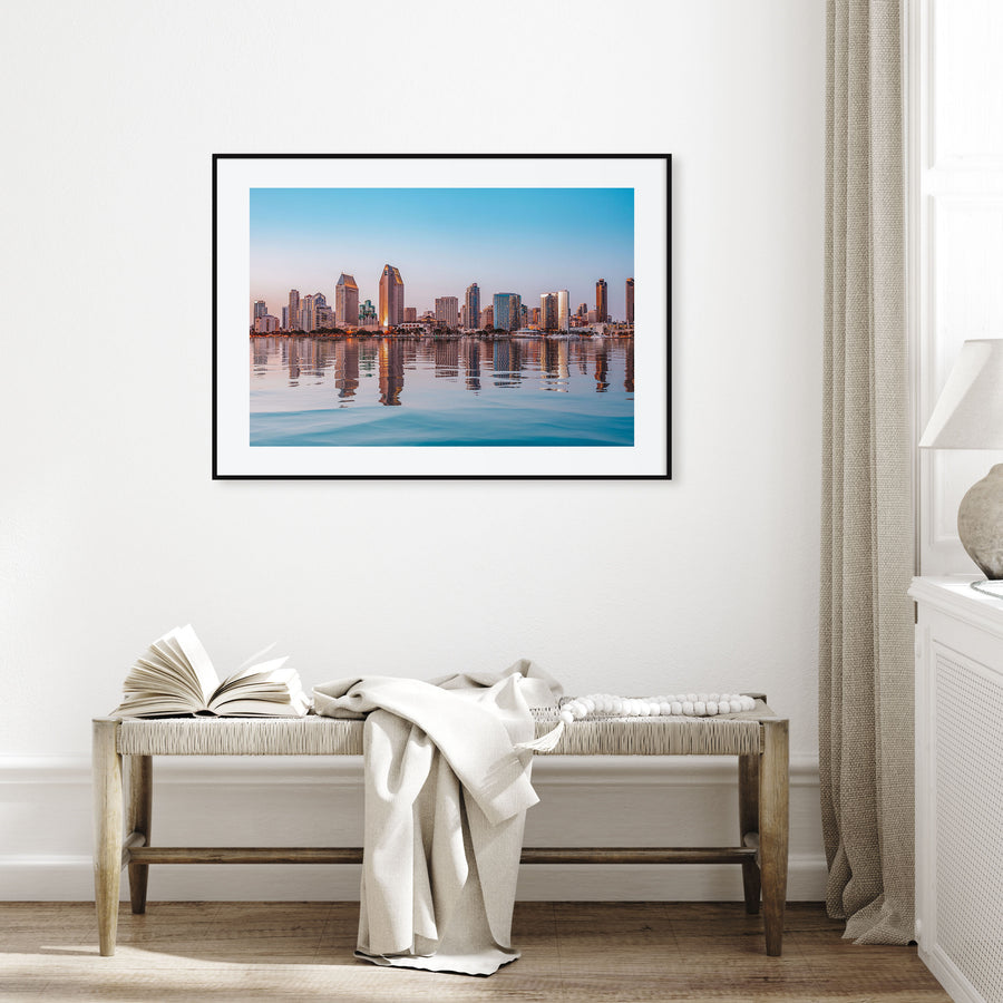 San Diego Landscape Color Poster