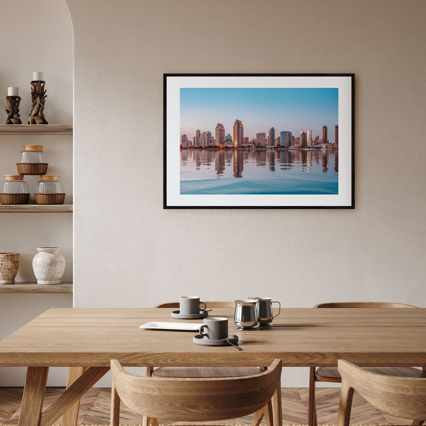 San Diego Landscape Color Poster