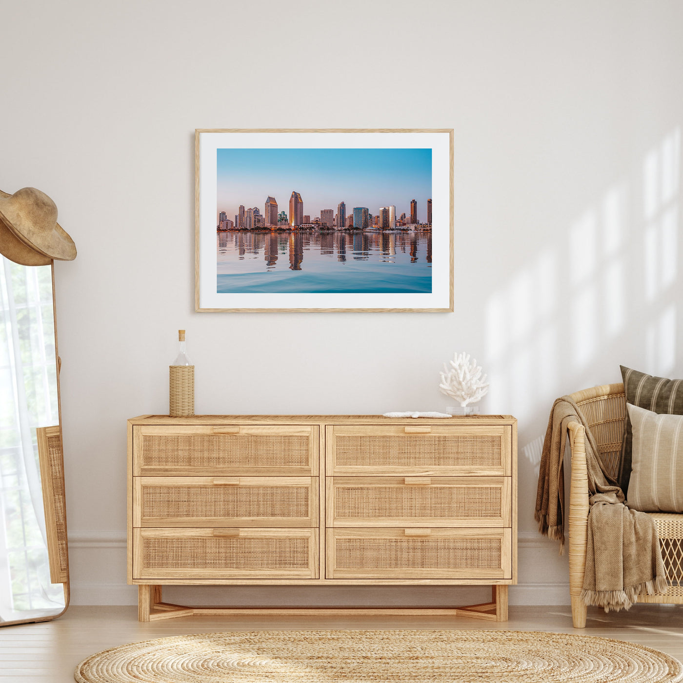 San Diego Landscape Color Poster