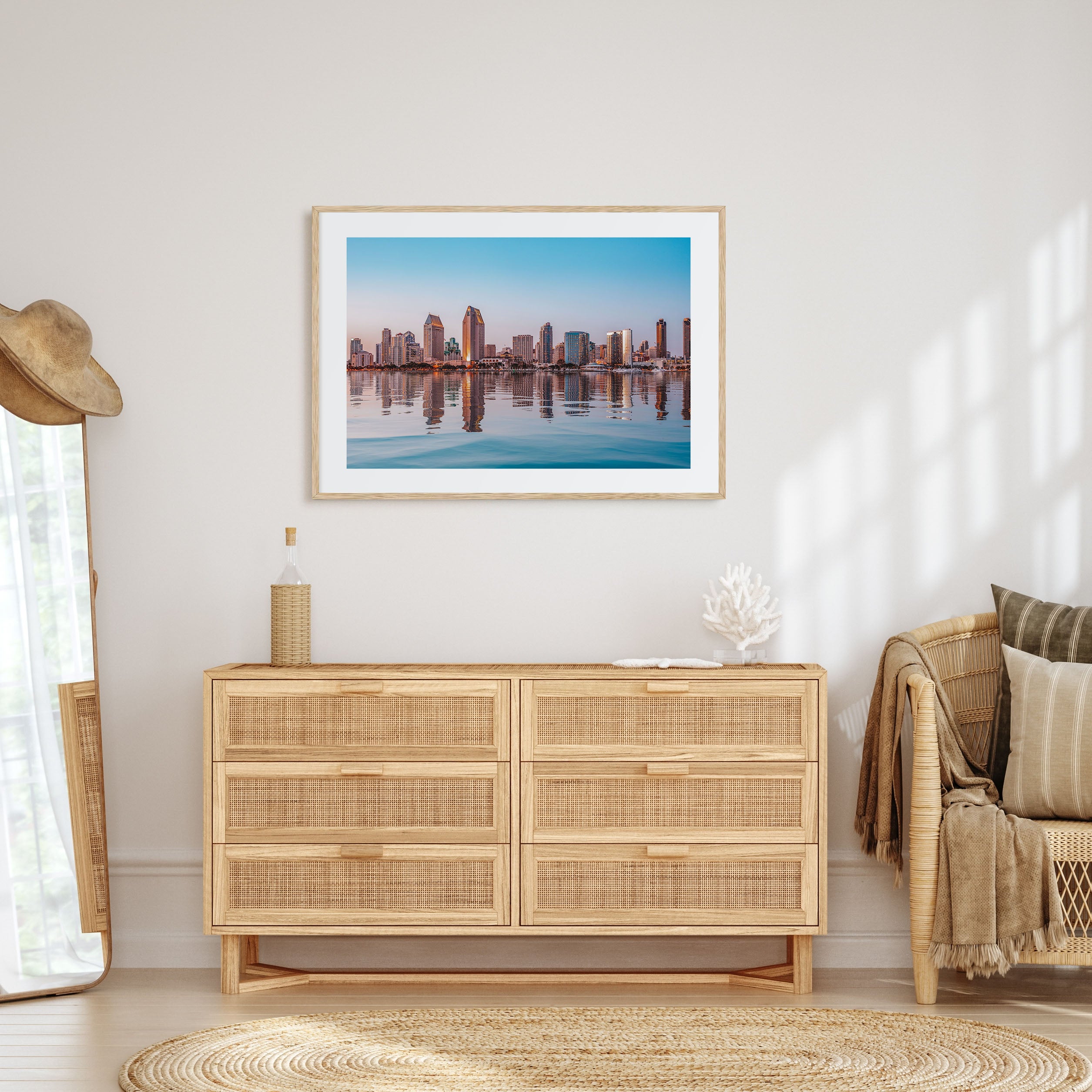San Diego Landscape Color Poster