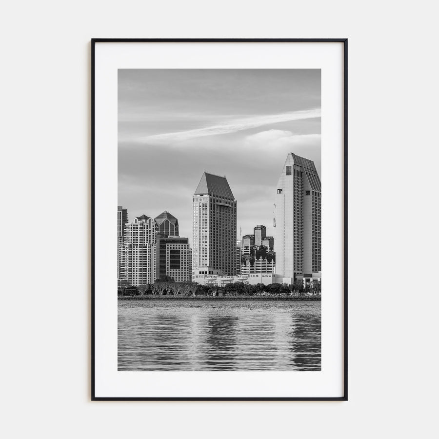 San Diego Photo B&W No 1 Poster