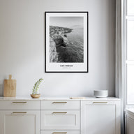 San Diego Portrait B&W No 4 Poster