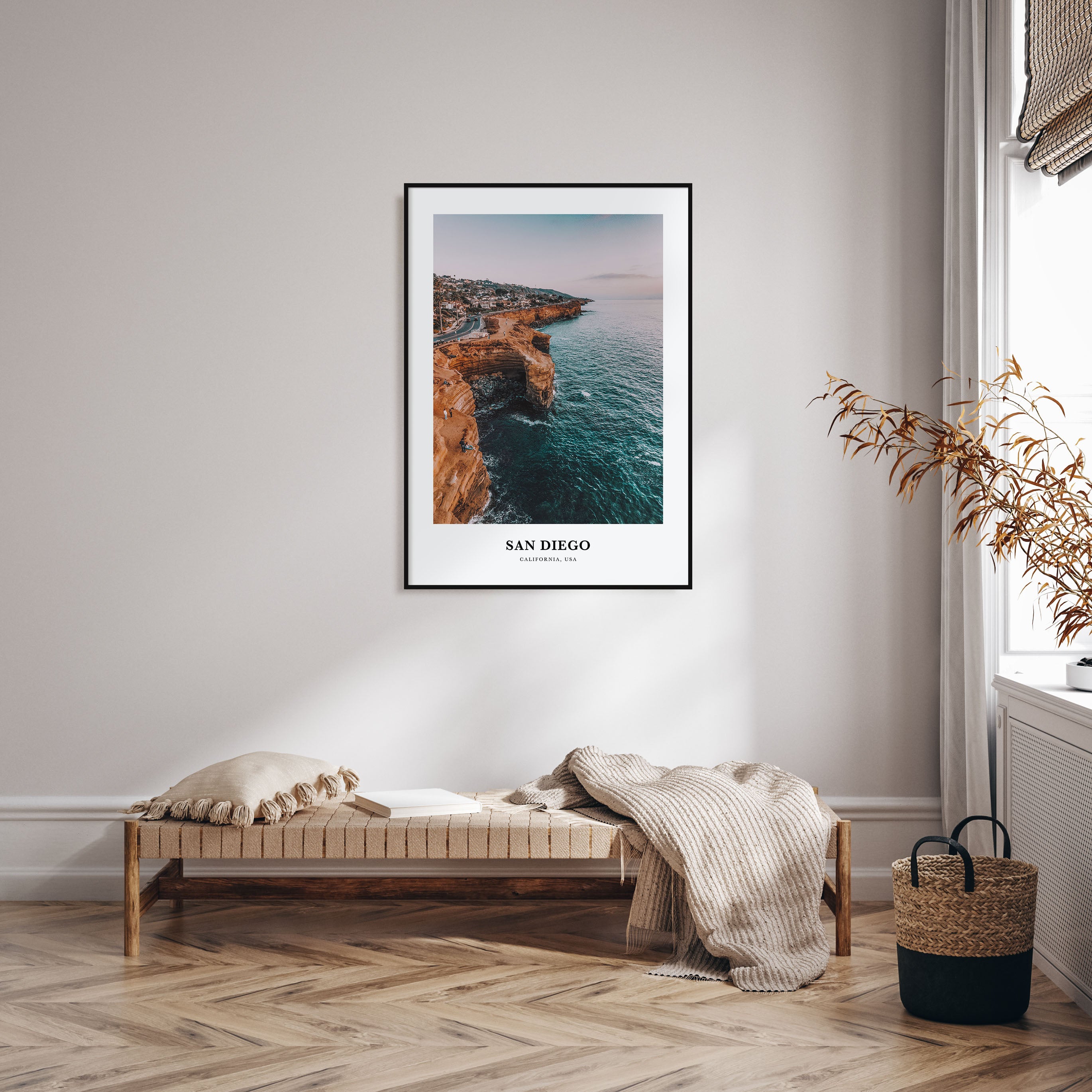San Diego Portrait Color No 1 Poster
