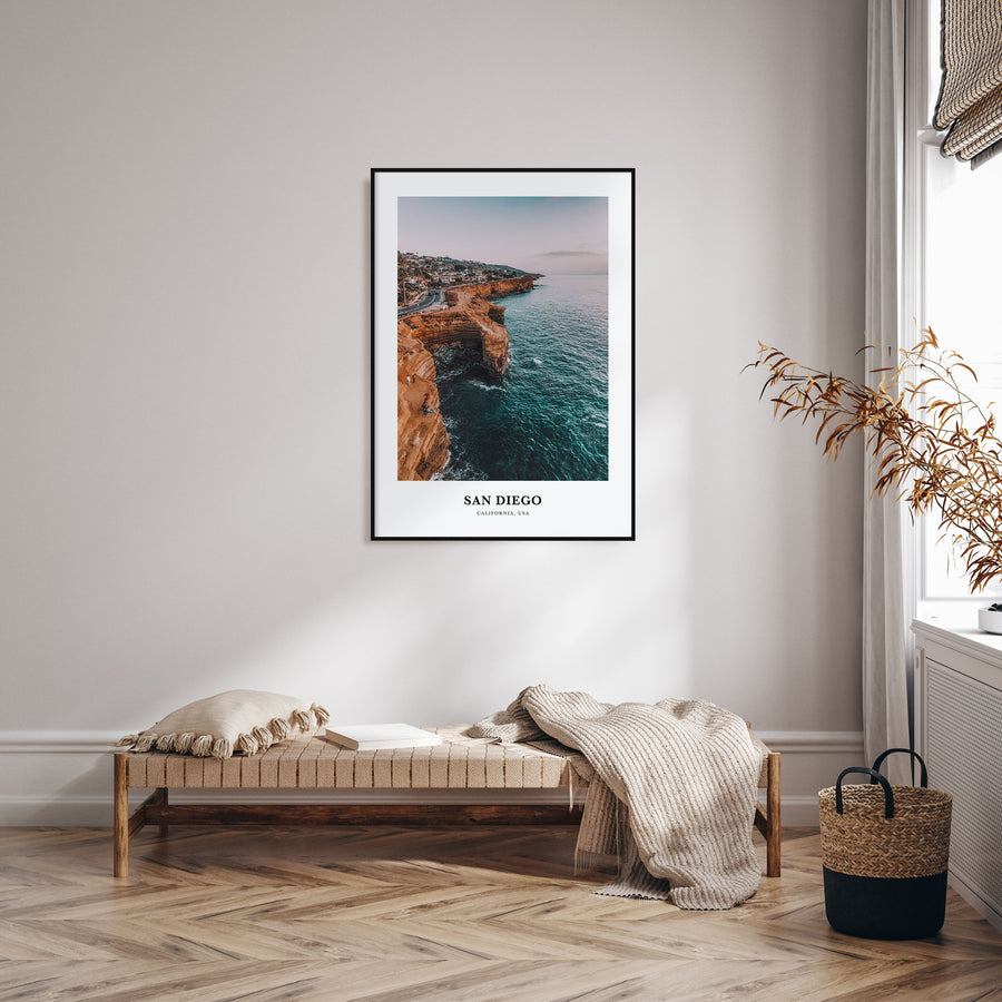 San Diego Portrait Color No 1 Poster