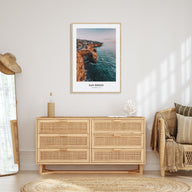 San Diego Portrait Color No 1 Poster