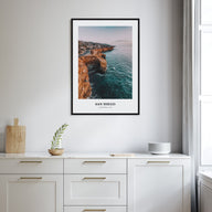 San Diego Portrait Color No 1 Poster