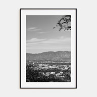 San Fernando Valley Photo B&W Poster