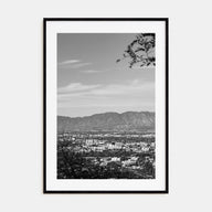 San Fernando Valley Photo B&W Poster