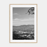San Fernando Valley Photo B&W Poster